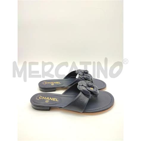 sandali modello chanel blu numero 41 dove trovarli